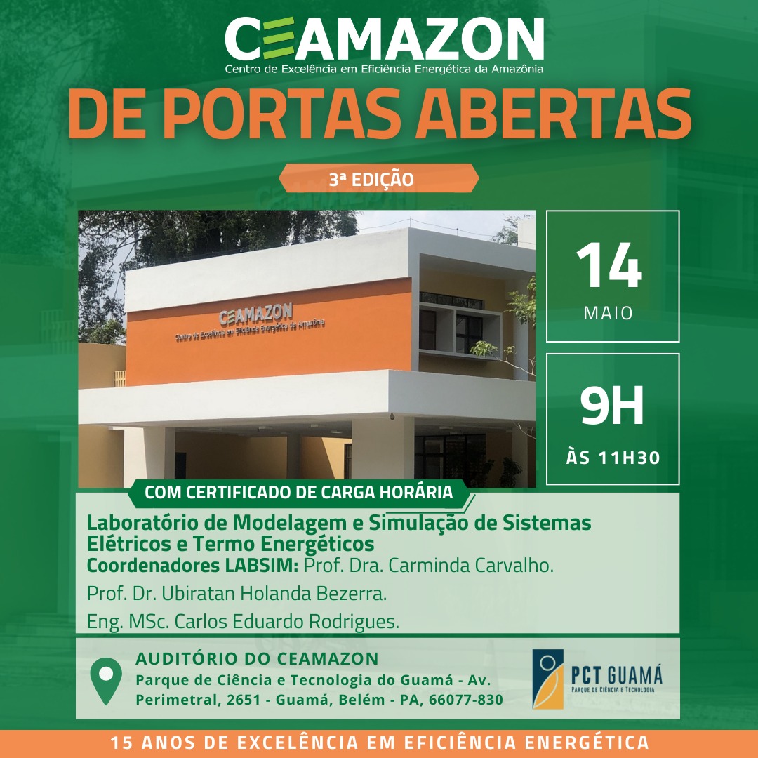 Imagem da notícia: 🚪✨ CEAMAZON DE PORTAS ABERTAS ✨🚪