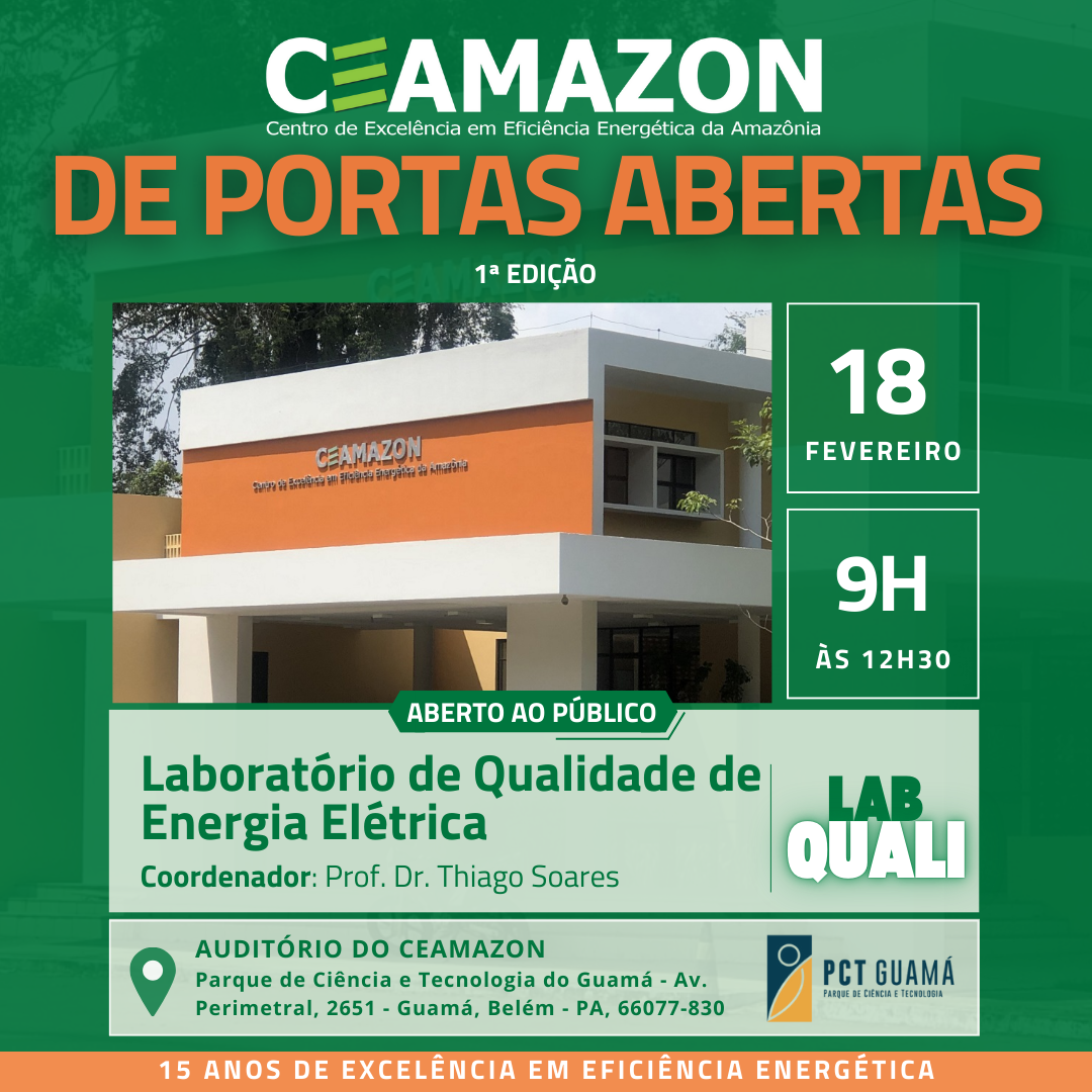 Imagem do evento: CEAMAZON DE PORTAS ABERTAS